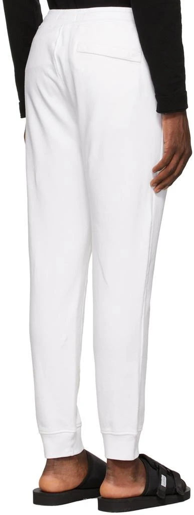 商品Stone Island|White Fleece Lounge Pants,价格¥1170,第3张图片详细描述