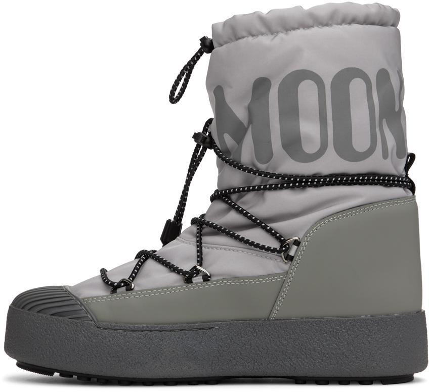商品Moon Boot|Gray MTrack Polar Boots,价格¥2571,第5张图片详细描述