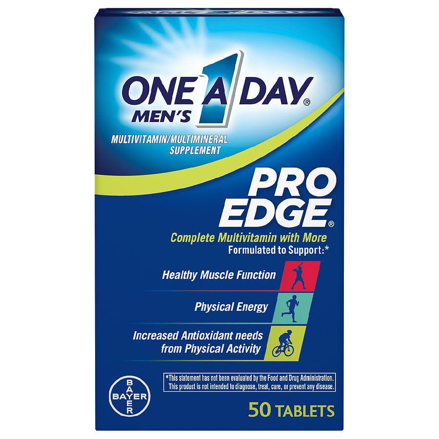 商品One A Day|Men's Pro Edge Complete Multivitamin Tablets,价格¥90,第1张图片