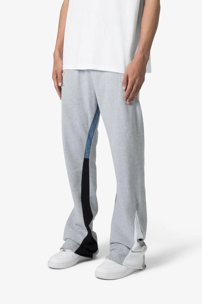 商品MNML|Contrast Bootcut Sweatpants - Grey,价格¥517,第2张图片详细描述