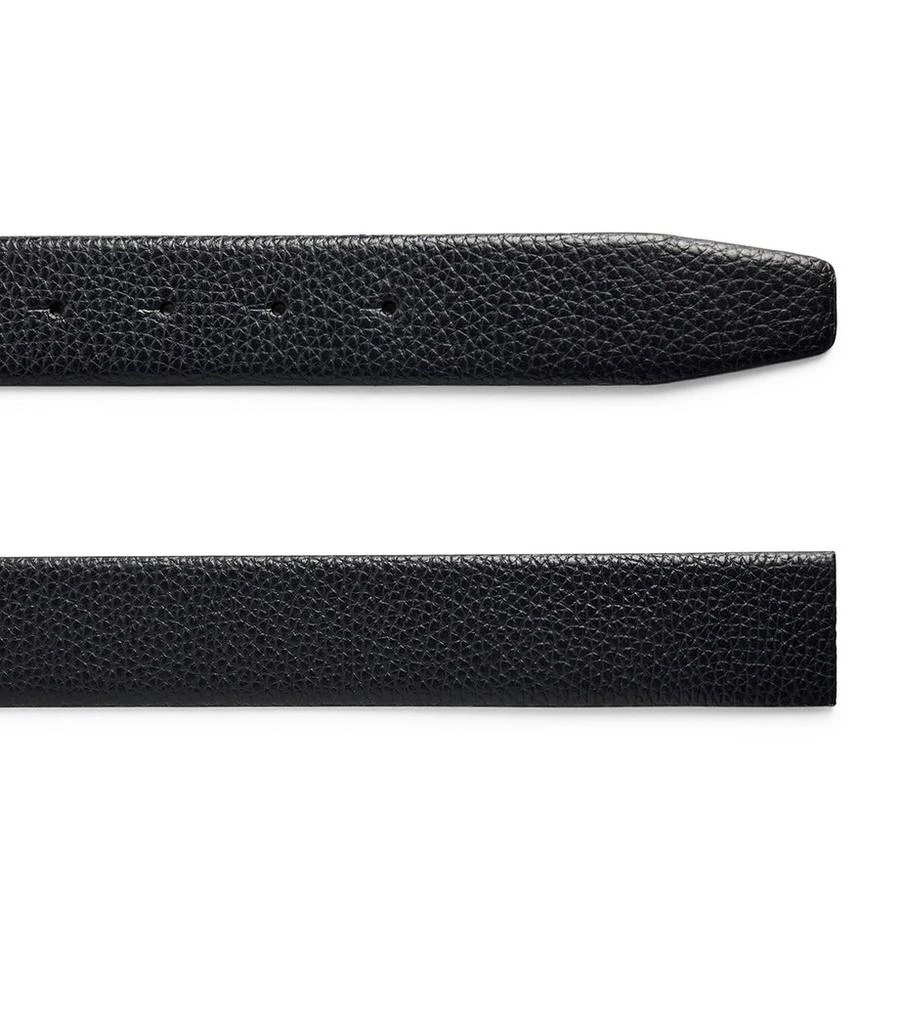商品Giorgio Armani|Leather Reversible Belt Strap,价格¥1912,第1张图片