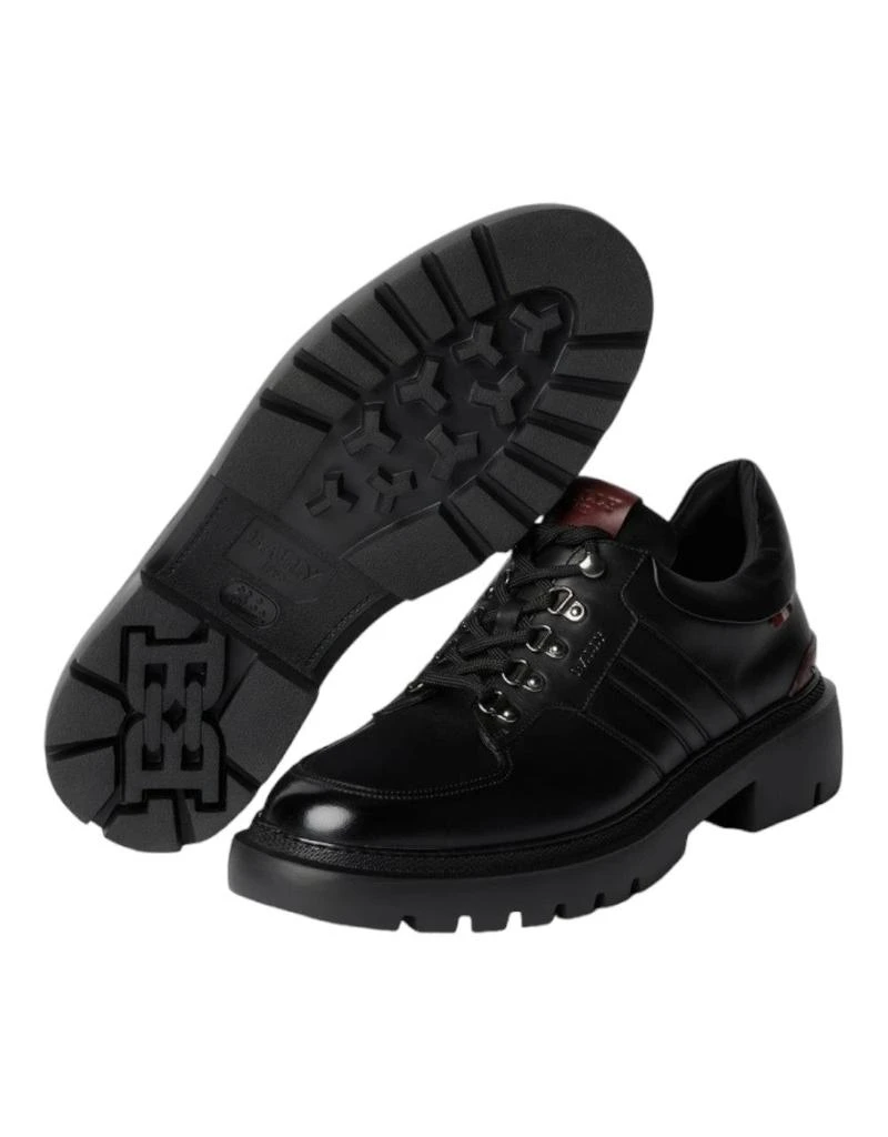 商品Bally|Valnis 6239850 Men's Black Calf Leather Ankle Boots,价格¥3437,第4张图片详细描述