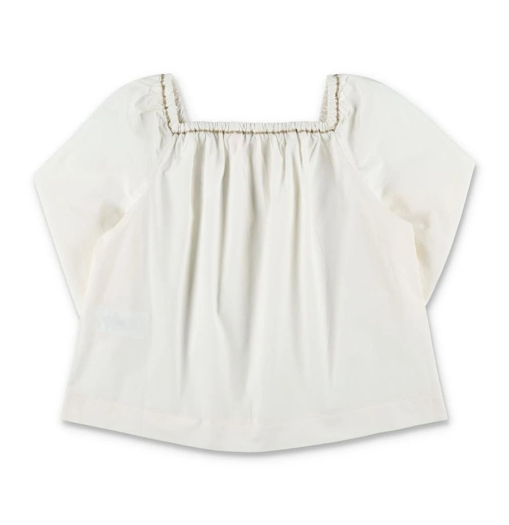 商品Bonpoint|Bonpoint	Straight Hem Long-Sleeved Blouse,价格¥403,第2张图片详细描述