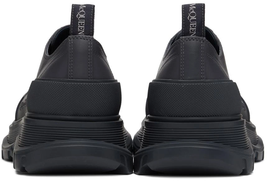 商品Alexander McQueen|Black Tread Slick Sneakers,价格¥2334,第2张图片详细描述