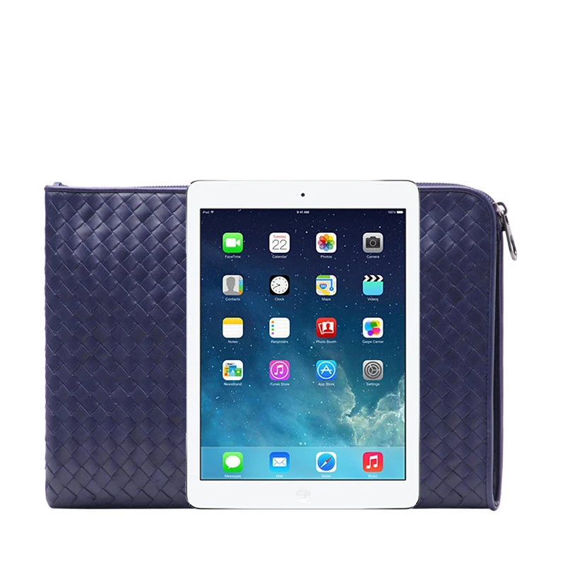 商品[国内直发] Bottega Veneta|BOTTEGA VENETA 蓝色男士手拿包 224052-V4651-4114,价格¥6848,第1张图片
