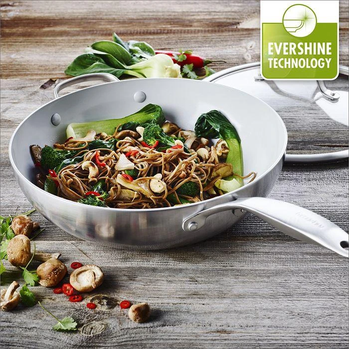 商品Greenpan|Venice Pro 12" Ceramic Nonstick Covered Wok,价格¥1112,第3张图片详细描述