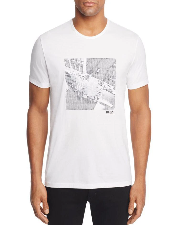 商品Hugo Boss|Tessler City Graphic Crewneck Short Sleeve Tee,价格¥512,第1张图片