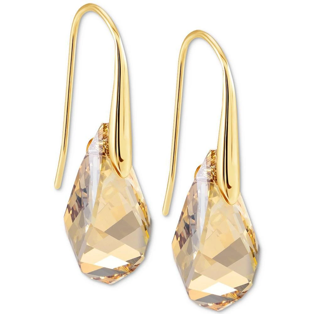 商品Swarovski|Swarovski Gold-Tone Champagne Crystal Drop Earrings 耳环,价格¥592,第5张图片详细描述