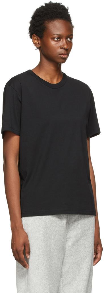 商品Alexander Wang|Black Puff Logo T-Shirt,价格¥614,第4张图片详细描述