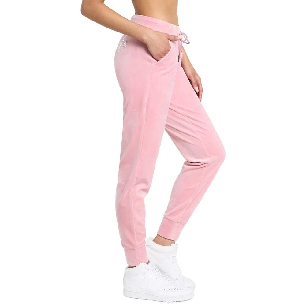商品Juicy Couture|Women's Velour Drawstring-Waist Bling Joggers,价格¥447,第3张图片详细描述