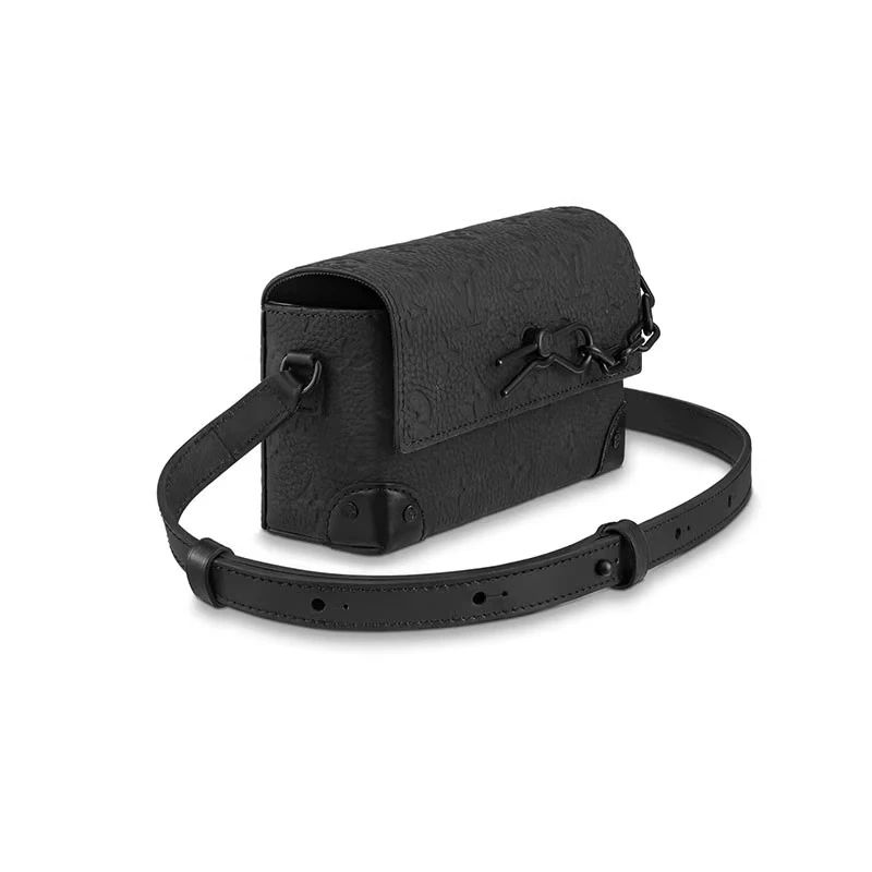 Louis Vuitton/路易威登 STEAMER 迷你男士黑色盒子包 M81746 送男友礼物 商品