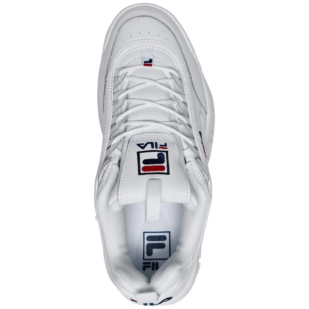 商品Fila|Women's Disruptor II Premium Casual Athletic Sneakers from Finish Line,价格¥376,第5张图片详细描述