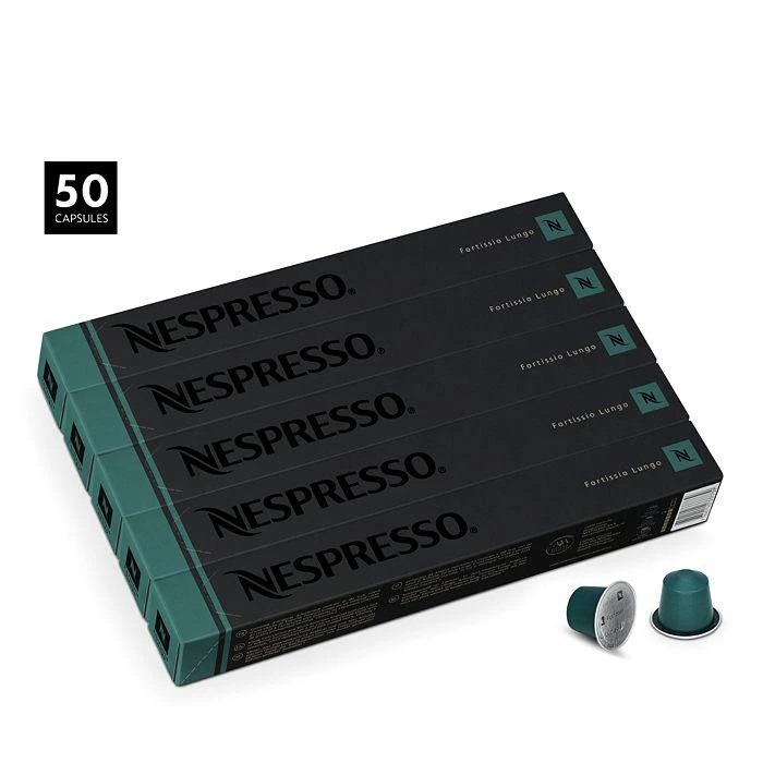 商品Nespresso|Fortissio Lungo Capsules, 50 Count,价格¥318,第2张图片详细描述