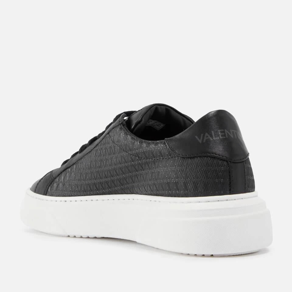 商品Valentino|VALENTINO WOMEN'S STAN LOGO-JACQUARD AND LEATHER TRAINERS,价格¥1188,第2张图片详细描述