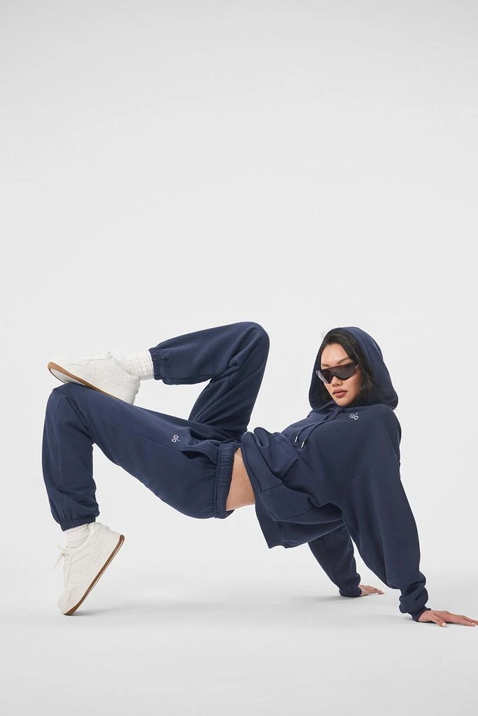 商品Alo|Accolade Sweatpant - Navy,价格¥971,第4张图片详细描述