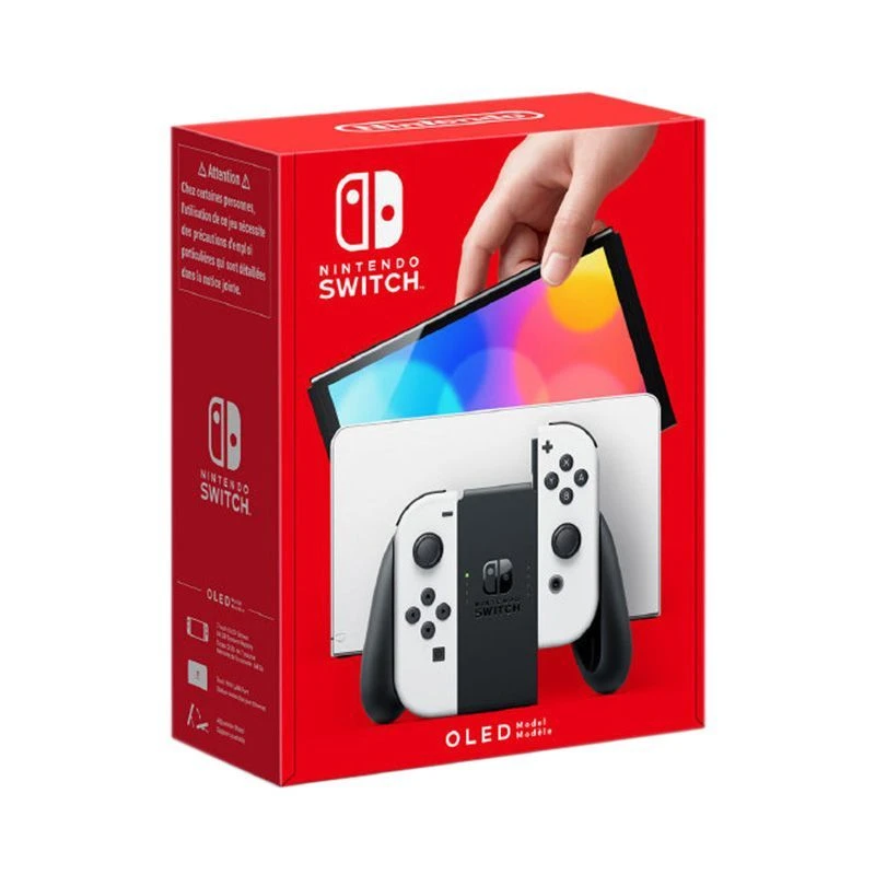 商品Nintendo|预售15天左右到货 任天堂（Nintendo）Switch游戏机 NS便携掌机 OLED Oled white,价格¥2214,第1张图片