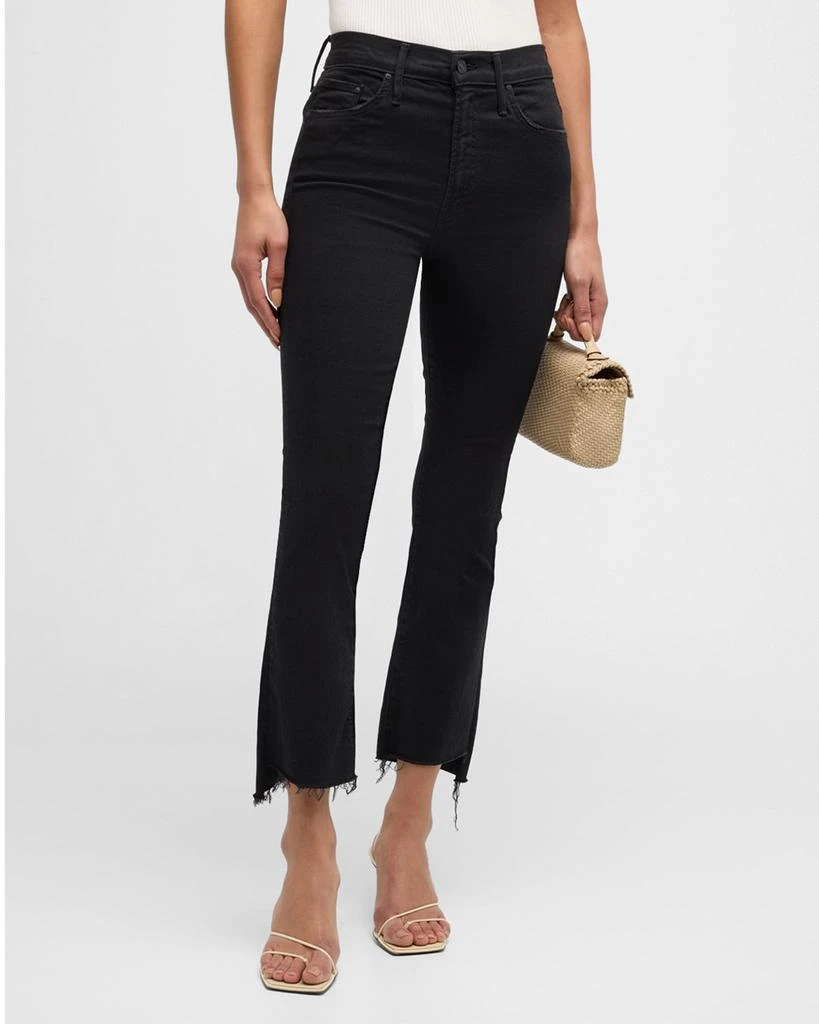 商品MOTHER|The Insider Crop Step Fray Jeans,价格¥1778,第4张图片详细描述