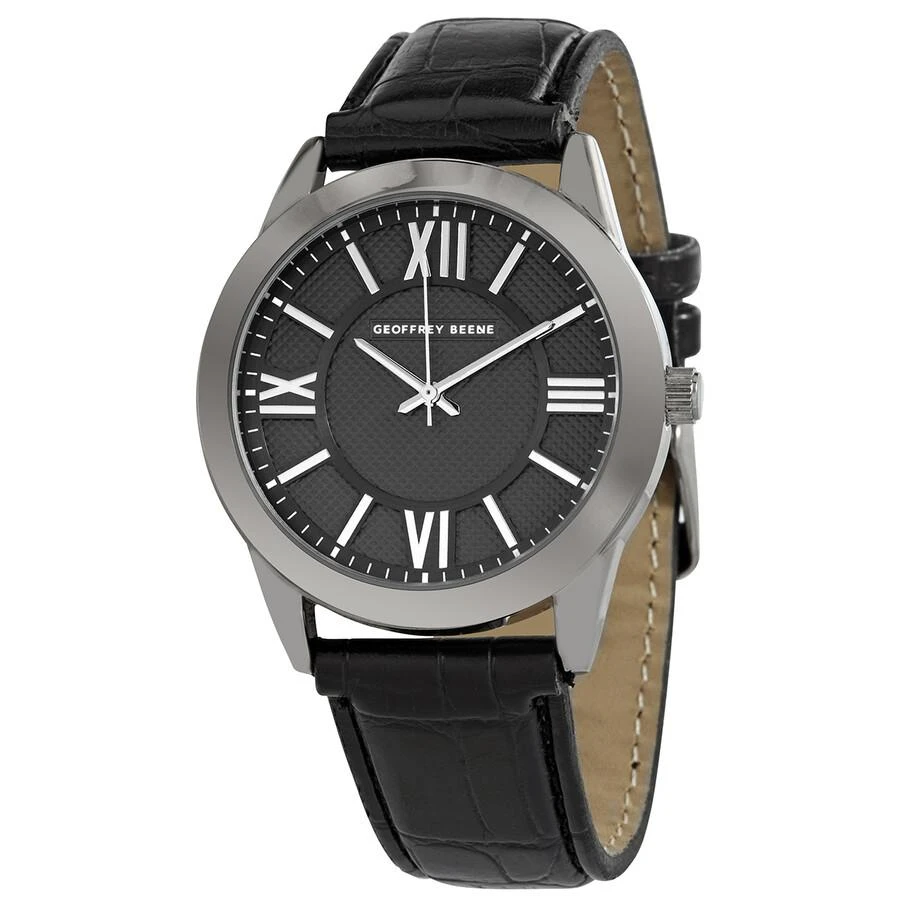 商品Geoffrey Beene|Quartz Gunmetal Dial Men's Watch GB8072GUBK,价格¥134,第1张图片
