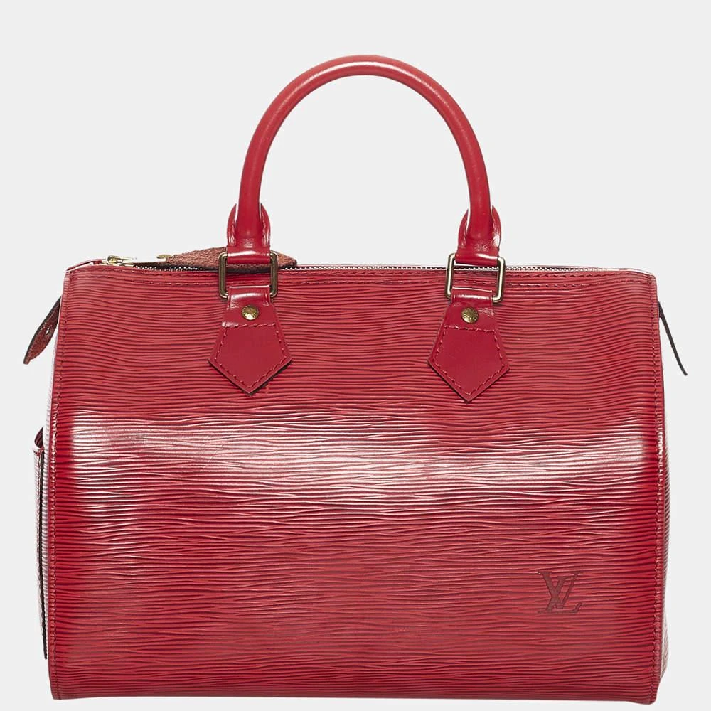 商品[二手商品] Louis Vuitton|Louis Vuitton Red  Epi Speedy 25,价格¥6031,第3张图片详细描述