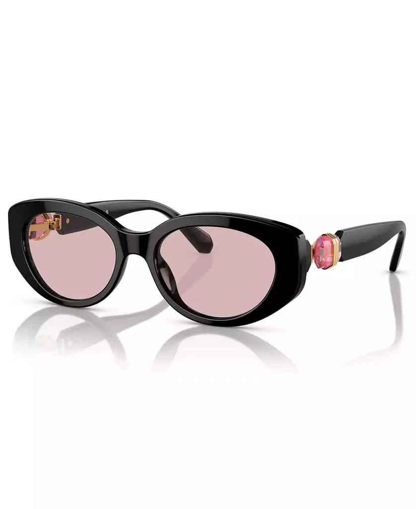 商品Swarovski|Women's Low Bridge Fit Sunglasses SK6002F,价格¥1463,第1张图片