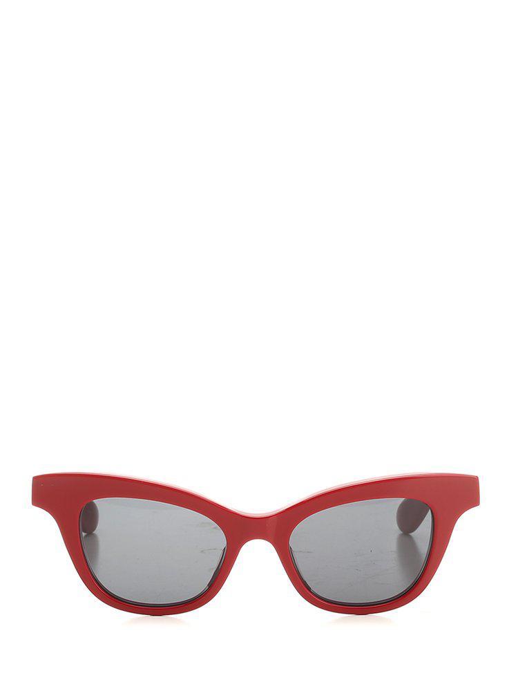 商品Alexander McQueen|Alexander McQueen Eyewear Cat-Eye Sunglasses,价格¥1432,第1张图片