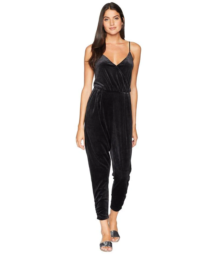 商品Juicy Couture|Track Lightweight Velour Cami Jumpsuit,价格¥511,第1张图片