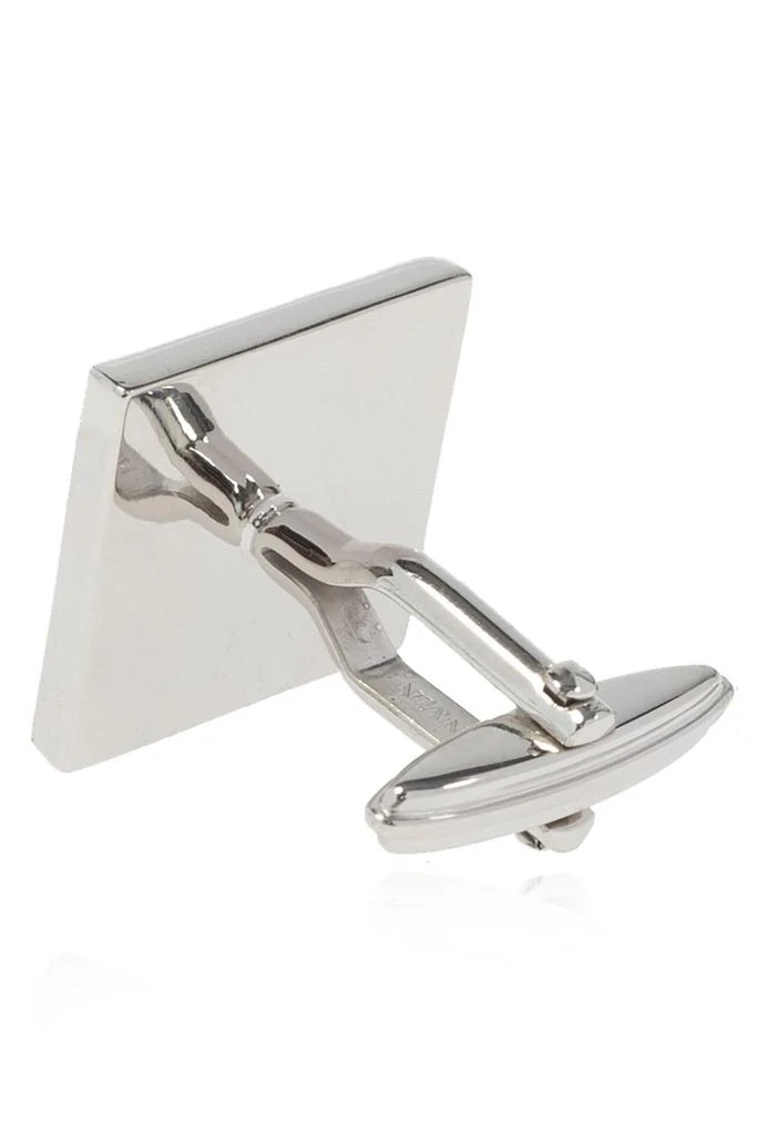 商品Lanvin|Lanvin Square Logo-Engraved Cufflinks,价格¥1220,第2张图片详细描述
