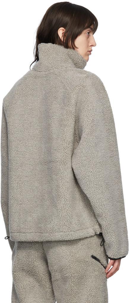 商品Essentials|Gray Polyester Jacket,价格¥597,第5张图片详细描述