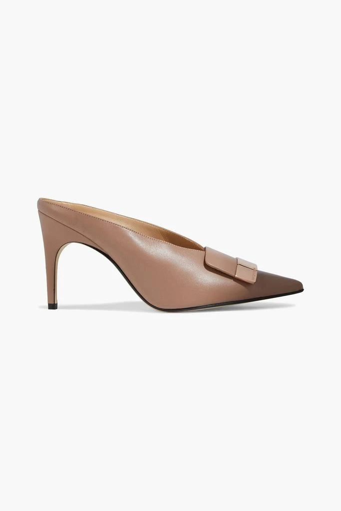 商品Sergio Rossi|sr1 embellished leather mules,价格¥1660,第1张图片