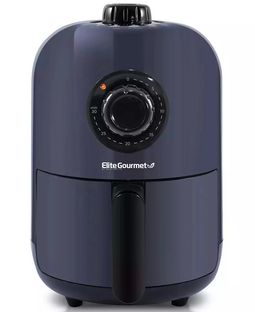 商品Elite Gourmet|1.1Qt Compact Electric Hot Air Fryer with Timer & Temperature Controls,价格¥440,第1张图片
