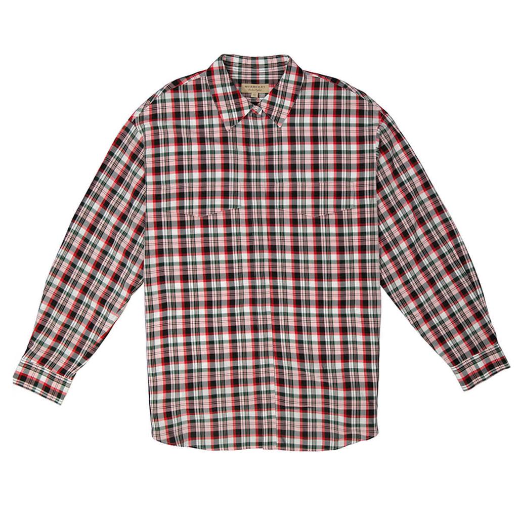 Burberry Long Sleeve Plaid Shirt, Brand Size 6商品第1张图片规格展示