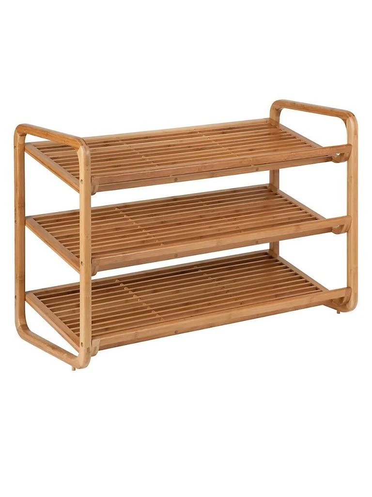 商品Honey Can Do|3-Tier Bamboo Shoe Rack Organizer,价格¥467,第1张图片