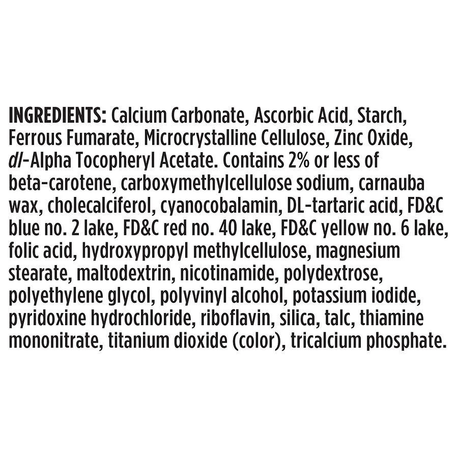 商品Walgreens|Prenatal Multivitamin Tablets (240 days),价格¥142,第3张图片详细描述
