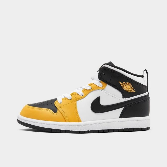 商品Jordan|Little Kids' Air Jordan Retro 1 Mid Casual Shoes,价格¥372,第1张图片