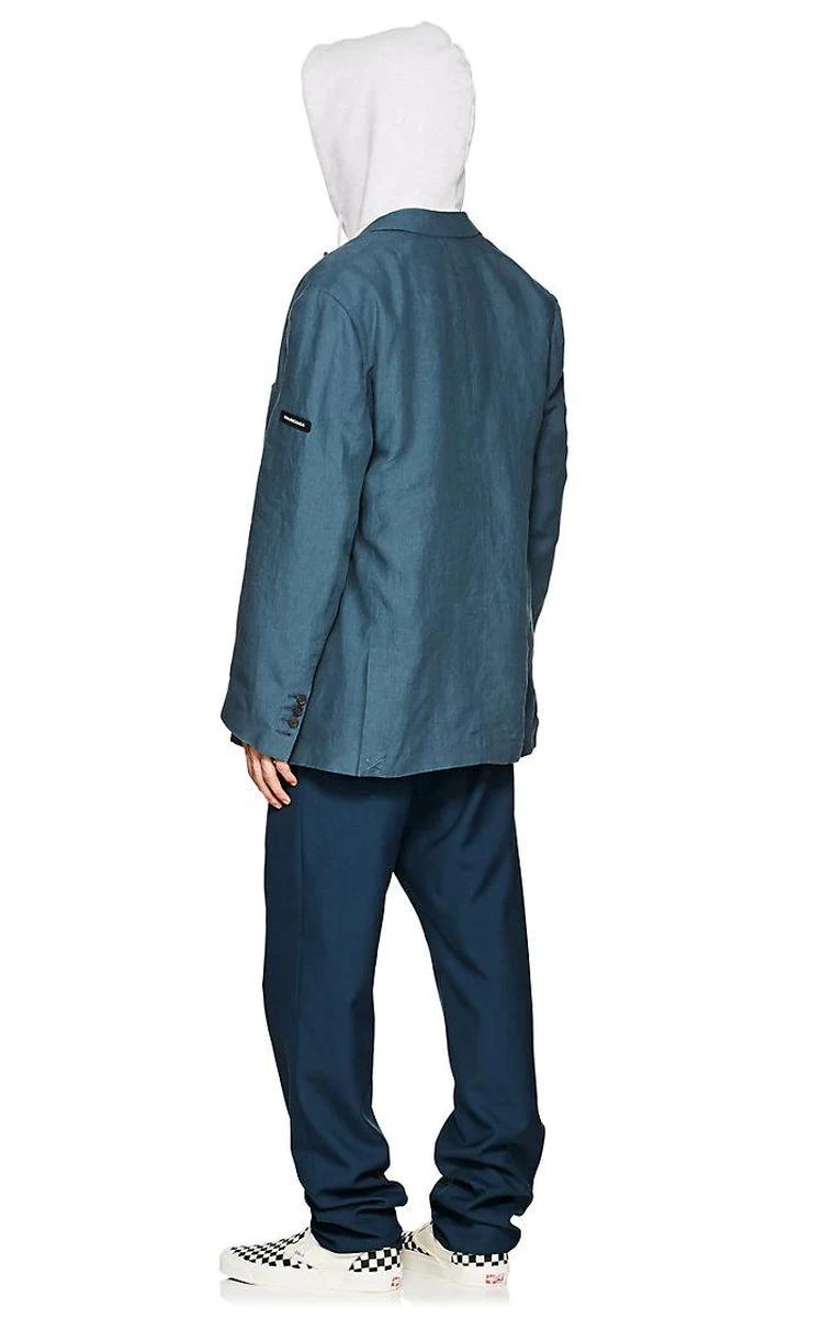 商品Vetements|Logo-Print Cotton-Blend French Terry Oversized Hoodie,价格¥2234,第4张图片详细描述