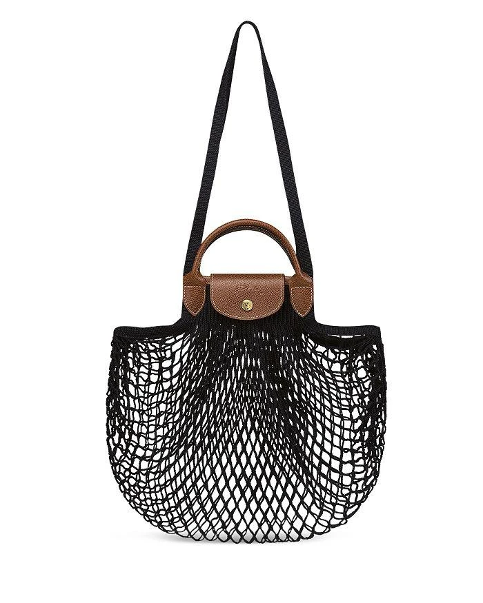 商品Longchamp|Le Pliage Filet Large Knit Bag,价格¥915,第1张图片详细描述