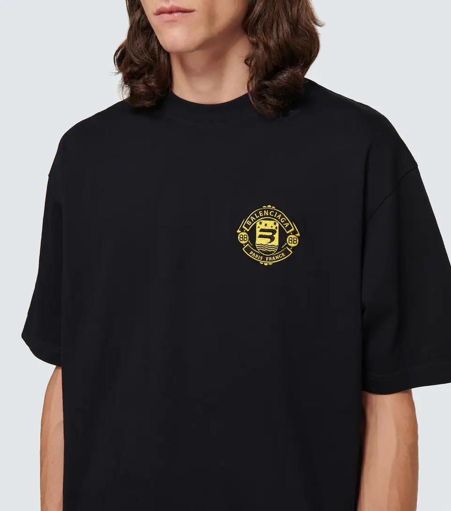 商品Balenciaga|Crest medium-fit T-shirt,价格¥3419,第7张图片详细描述
