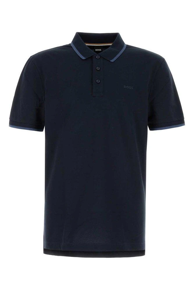 商品Hugo Boss|Boss Hugo Boss Logo Detailed Polo Shirt,价格¥495,第1张图片