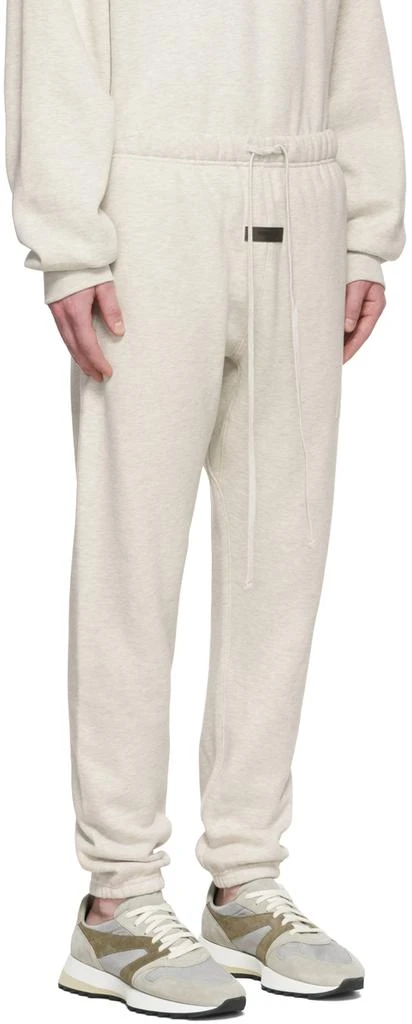 商品Essentials|Off-White Cotton Lounge Pants,价格¥464,第2张图片详细描述