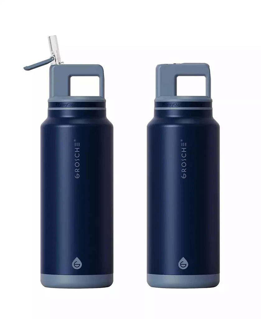 Alpine Flip 'N Sip Insulated, Leakproof Water Bottle with Straw, 40 OZ-2pk 商品