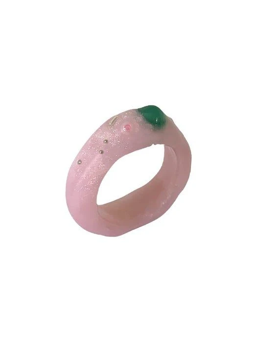 商品nff|Gemstone Ring - Candy Pink,价格¥438,第1张图片
