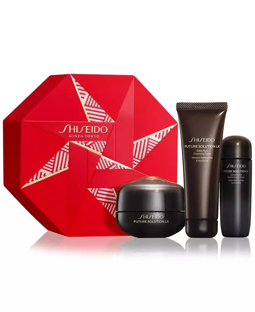 商品Shiseido|3-Pc. Future Solution LX Revitalizing Eyes & Lips Skincare Set,价格¥1242,第1张图片