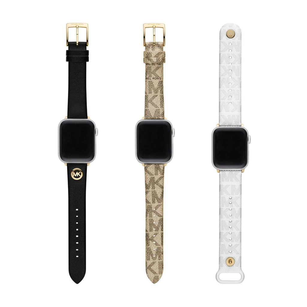 商品Michael Kors|38 mm/40 mm/41 mm Leather Apple Watch® Band Interchangeable Set,价格¥1871,第2张图片详细描述