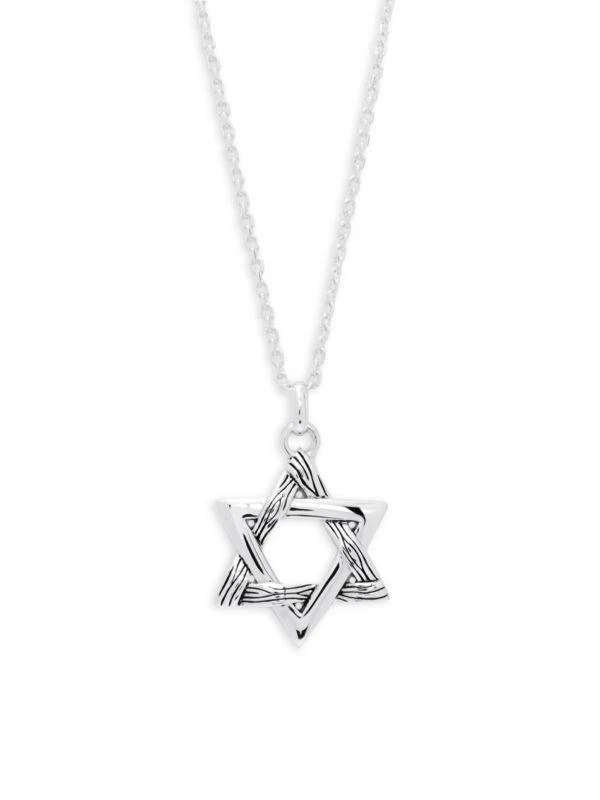 商品Effy|Sterling Silver Star Pendant Necklace,价格¥597,第1张图片