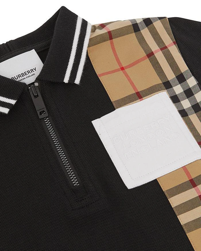 商品Burberry|Unisex Mini Matthew Vintage Check Polo Shirt - Baby,价格¥733,第4张图片详细描述