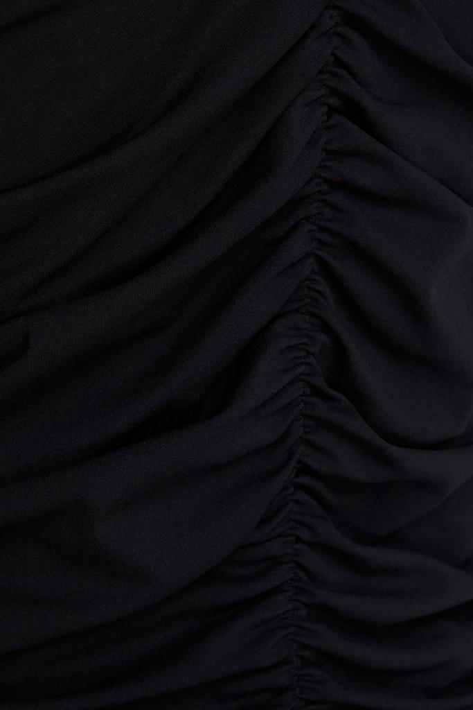 商品Helmut Lang|Ruched stretch-jersey top,价格¥656,第6张图片详细描述