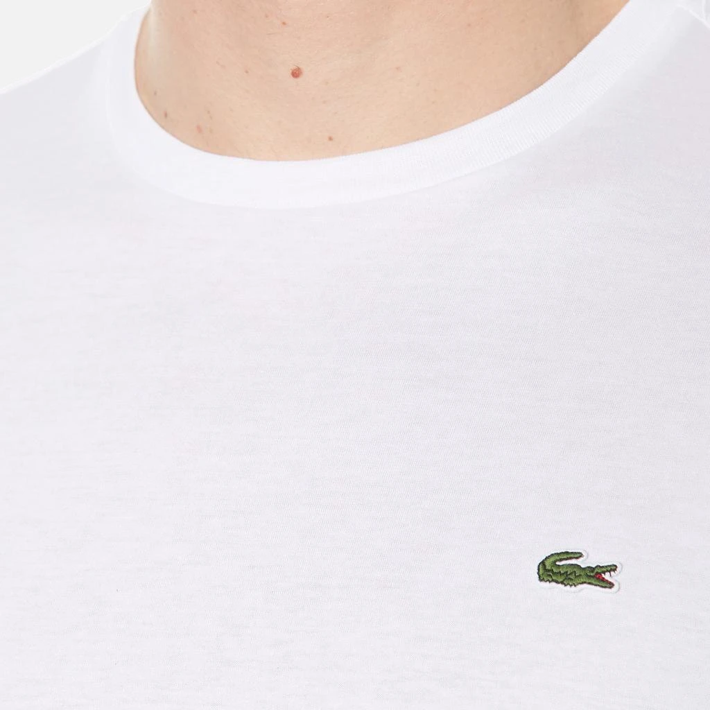 商品Lacoste|Lacoste Men's Classic T-Shirt - White,价格¥547,第4张图片详细描述