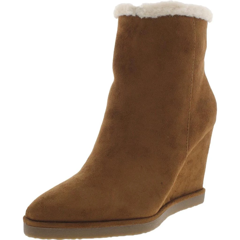 商品Nine West|Nine West Womens Suede Wedges Ankle Boots,价格¥114,第1张图片