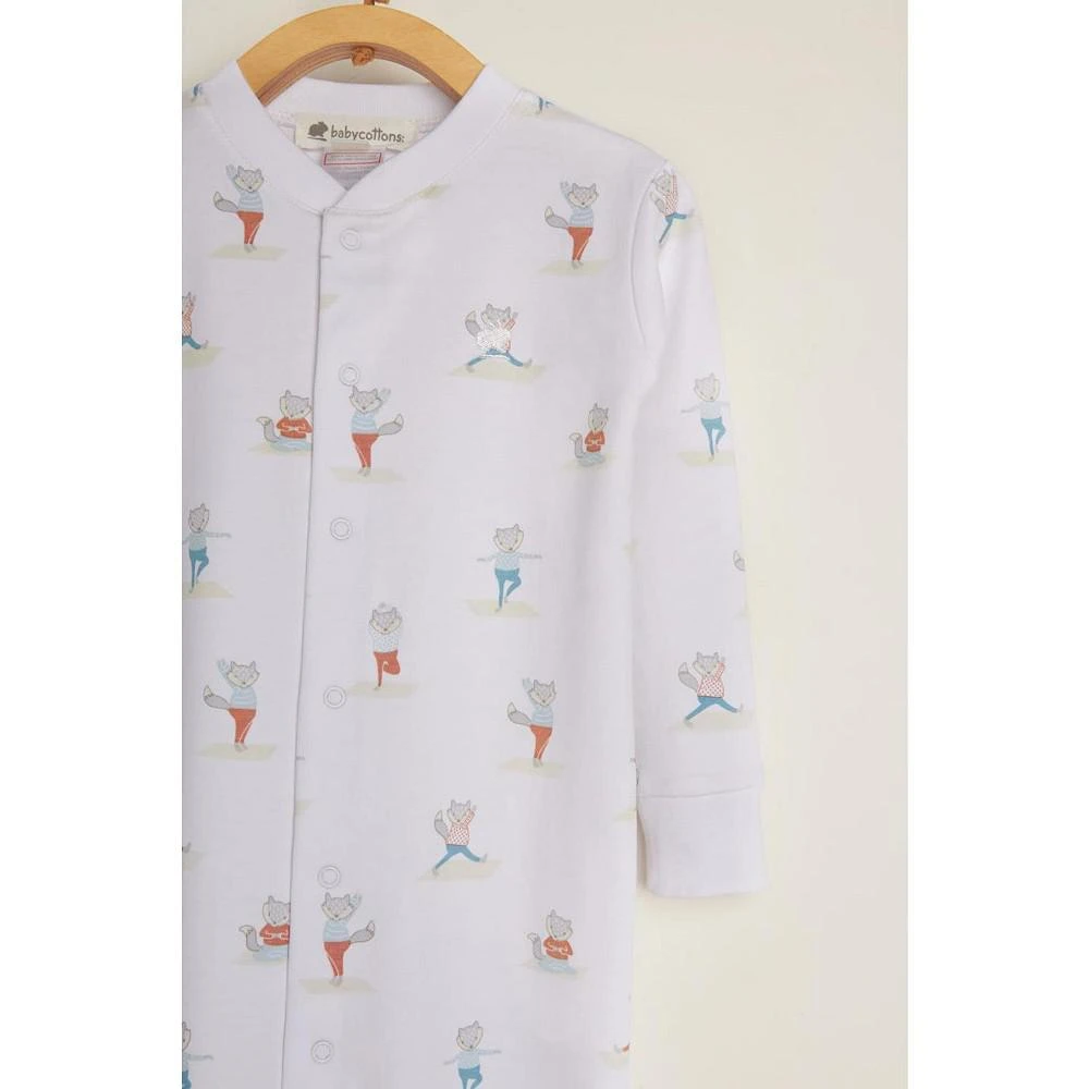 商品babycottons|Premium Peruvian Pima Cotton Zen  unisex snug fit footed pajama for infant,价格¥194,第2张图片详细描述