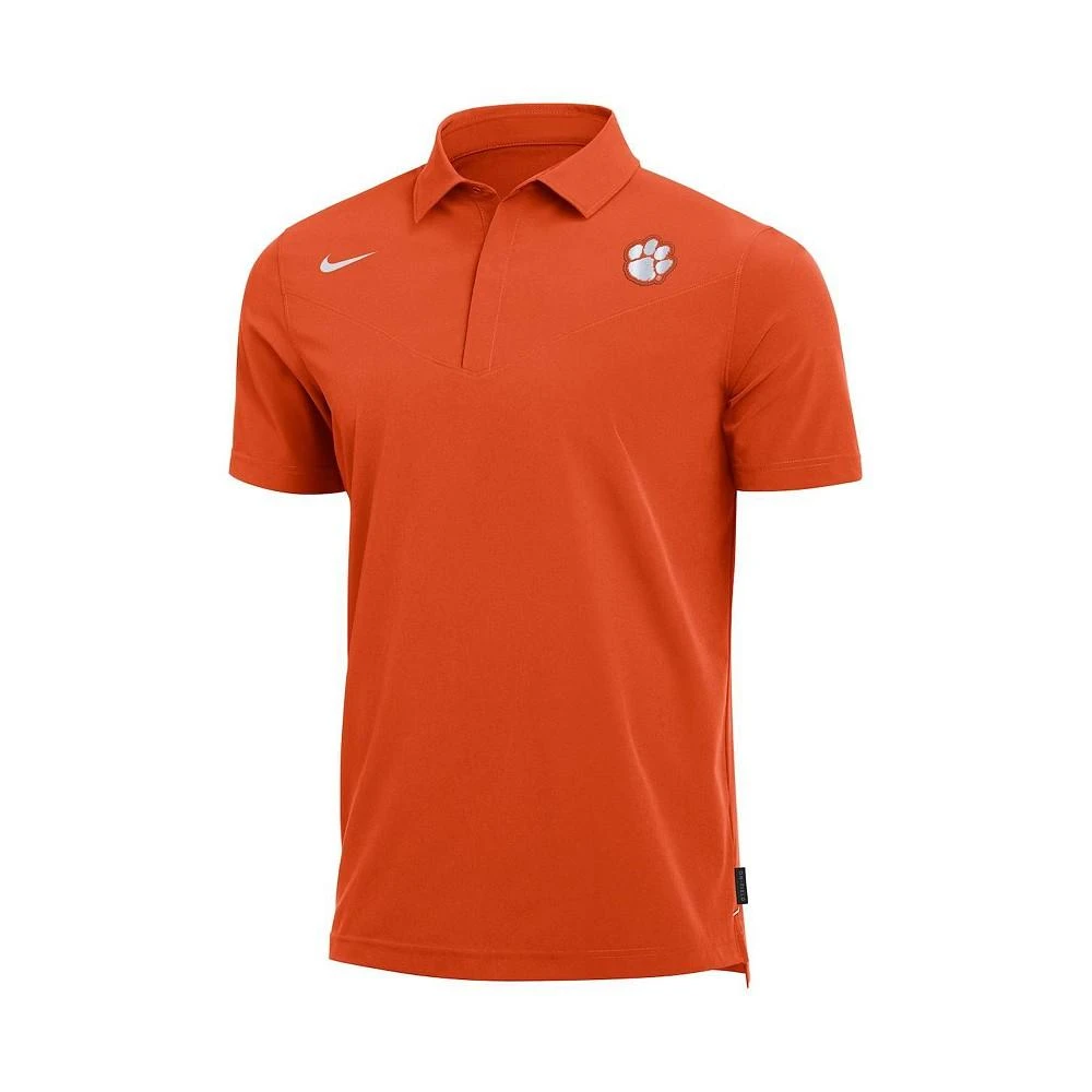 商品NIKE|Men's Orange Clemson Tigers 2021 Coaches Performance Polo Shirt,价格¥489,第3张图片详细描述